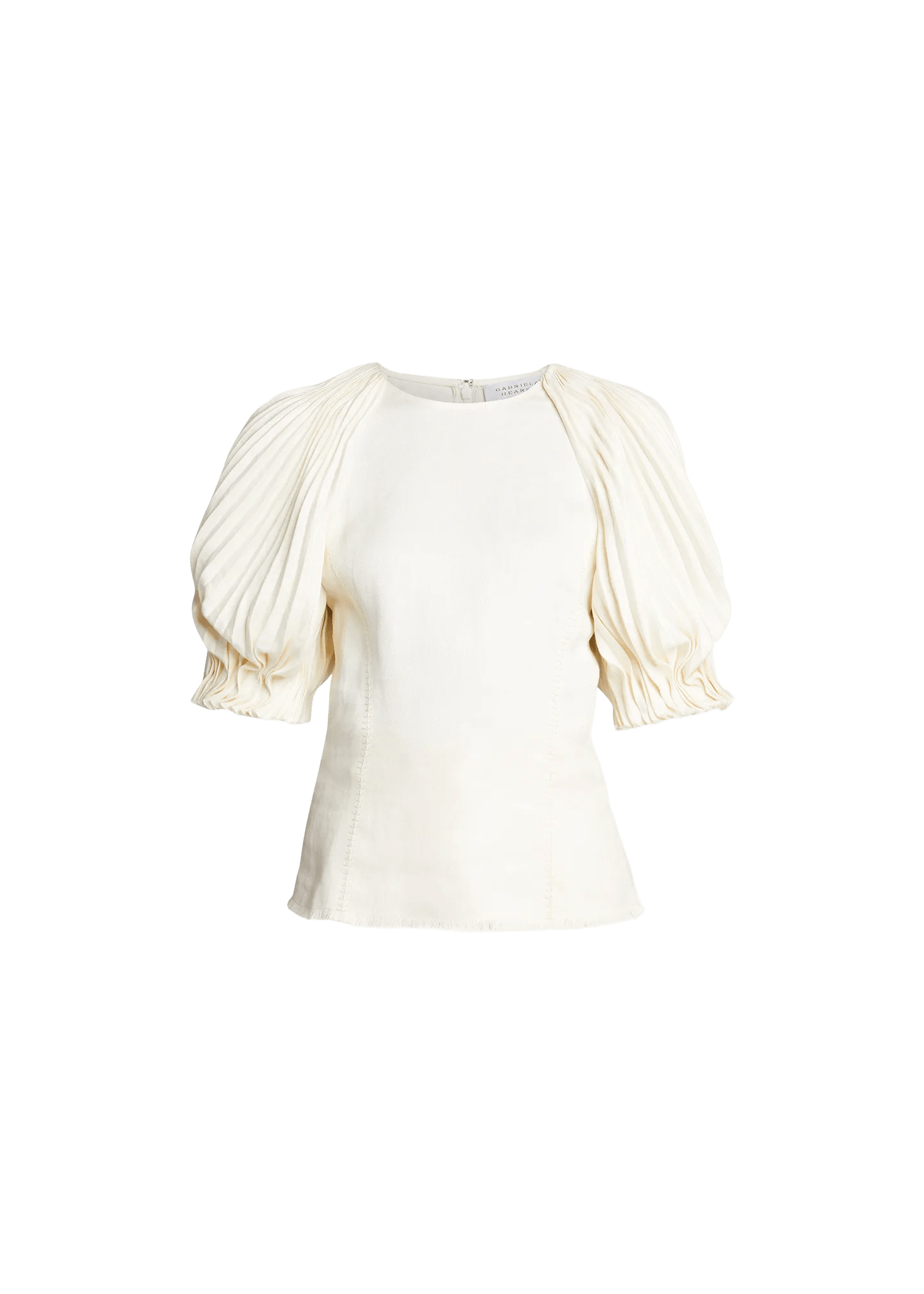 Linen Cream Top